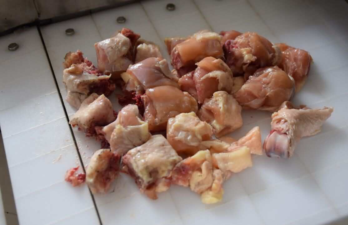 黄焖鸡专用切鸡块机